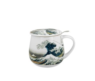 DUO KUBEK ZAPARZACZ BARYŁKA THE GREAT WAVE 7799