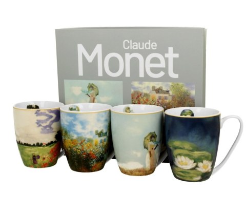 DUO ZESTAW 4 KUBKÓW CLASSIC MONET K.0508