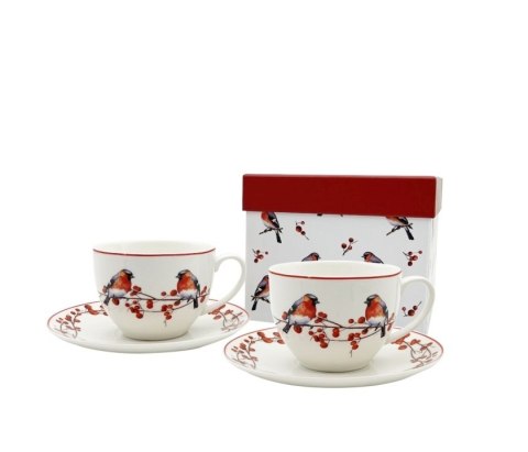 KPL 2 FILIŻANEK SPOD. CHRISTMAS BIRDS 3 K.9389 PR
