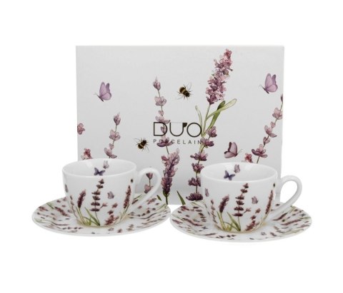 KPL 2 FILIŻANKI ESPRESSO CLASSIC LAVENDER K.8416