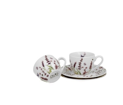 KPL 2 FILIŻANKI ESPRESSO CLASSIC LAVENDER K.8416