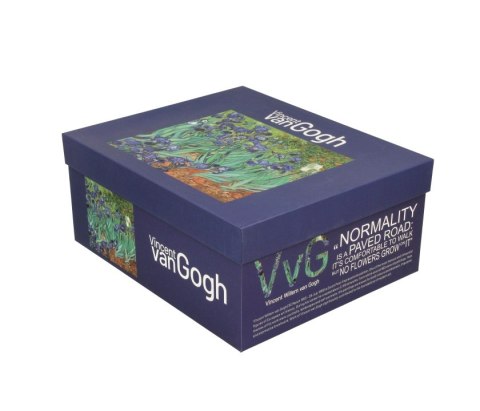 KPL 2 FILIŻANKI ZE SPOD. VAN GOGH IRISES K.7706