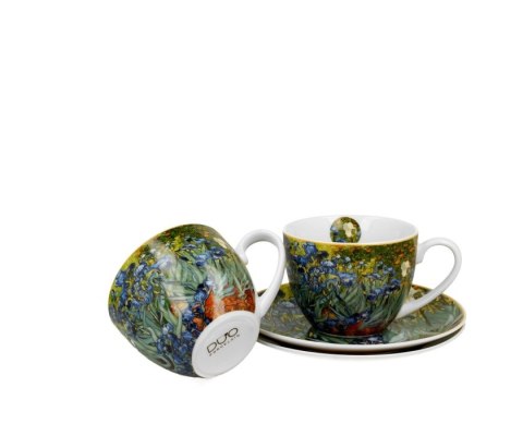 KPL 2 FILIŻANKI ZE SPOD. VAN GOGH IRISES K.7706