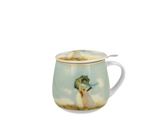 KUBEK BARYŁKA ZAPARZACZ MONET PARASOL K.0201