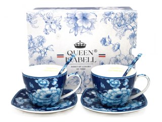 PIP W23BL60-03870 KPL 2 FILIŻANEK SPOD. BLUE ROSE