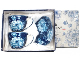 PIP W23BL60-03870 KPL 2 FILIŻANEK SPOD. BLUE ROSE