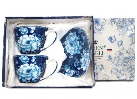 PIP W23BL60-03870 KPL 2 FILIŻANEK SPOD. BLUE ROSE