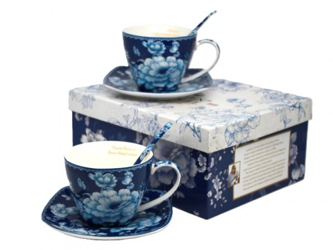 PIP W23BL60-03870 KPL 2 FILIŻANEK SPOD. BLUE ROSE