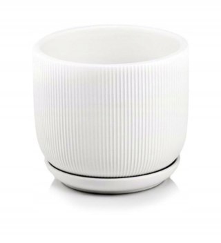 03.118.20 DONICA Z PODST. WHITE MAT 43625