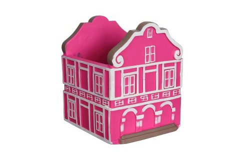 33487 Osłonka domek Viva la Vida H13 cm różowy