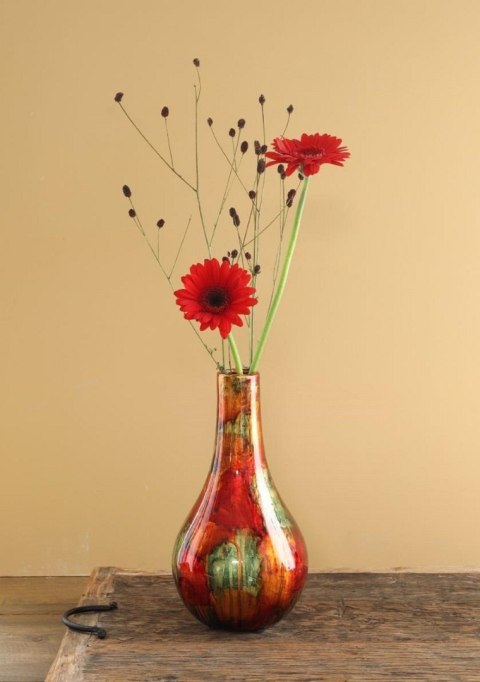37022 Wazon Dazzle RUBY RED O26/H 14 cm