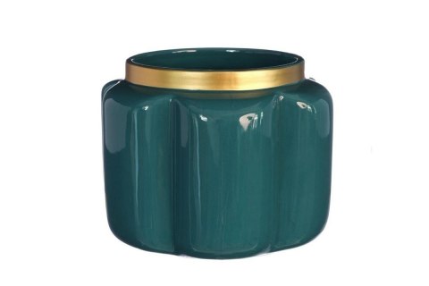 38134 POUFF DONICZKA PETROL 17,6x13,7cm