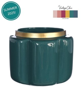 38134 POUFF DONICZKA PETROL 17,6x13,7cm