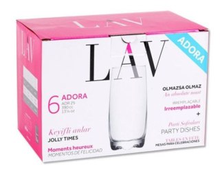 ADORA ADR25F KPL.6 SZKLANEK 390CC LONG DRINK 1130