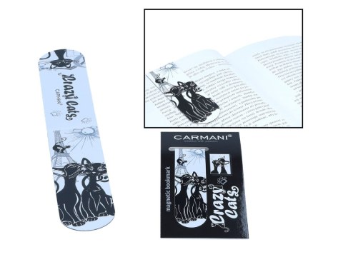 CARM. 013-4042 ZAKŁADKA MAGNETYCZNA KOCI ŚWIAT