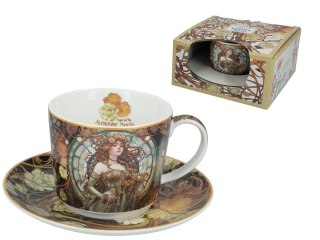 CARM. 539-0060 FILIŻANKA ZE SPODKIEM ALFONS MUCHA