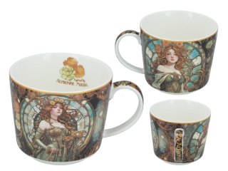 CARM. 539-0060 FILIŻANKA ZE SPODKIEM ALFONS MUCHA