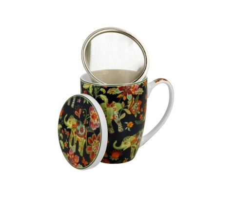 ETHNIC KUBEK Z ZAPARZACZEM ANKUR BLUE K.6127
