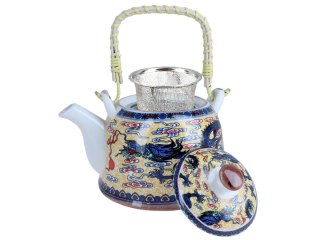 H. 418-5125 CZAJNIK CERAMICZNY Z ZAPARZACZEM