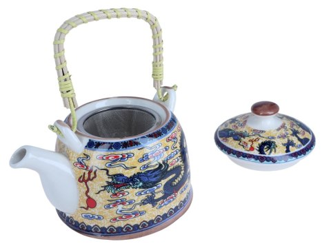 H. 418-5125 CZAJNIK CERAMICZNY Z ZAPARZACZEM