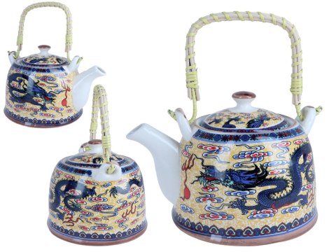 H. 418-5125 CZAJNIK CERAMICZNY Z ZAPARZACZEM