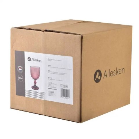 MX HTIA0220 ELISE PURPLE ZESTAW 4 KIELISZKÓW 350ML
