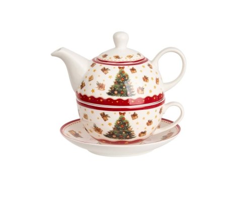 TEA FOR ONE DZBANEK Z FILIŻ. CHRISTMAS TREE 3 9204