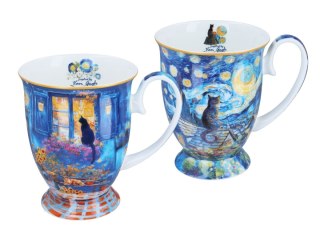 CARM. 830-0315 SERCE - 2 KUBKI VAN GOGH KOTY