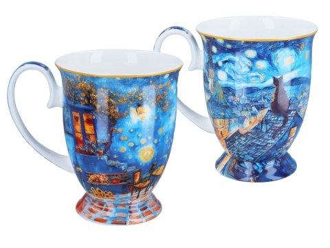 CARM. 830-0315 SERCE - 2 KUBKI VAN GOGH KOTY