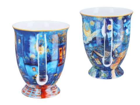 CARM. 830-0315 SERCE - 2 KUBKI VAN GOGH KOTY