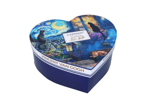 CARM. 830-0315 SERCE - 2 KUBKI VAN GOGH KOTY