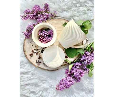 DUO ECRU KUBEK ZAPARZACZ ICE CREAM K.8612