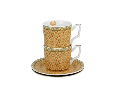 DUO KPL 2 FILIŻANKI SPOD. ESPRESSO SOLIS K.7301