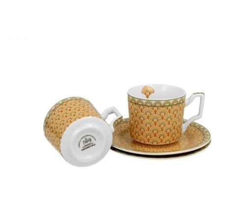 DUO KPL 2 FILIŻANKI SPOD. ESPRESSO SOLIS K.7301