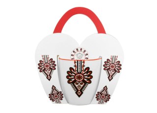 DUO KUBEK 350ML W KOSZYCZKU PARZENICA K.4230
