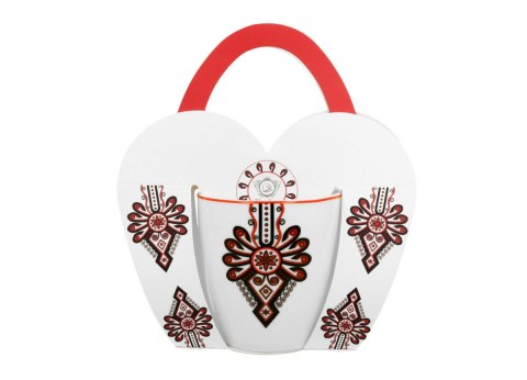DUO KUBEK 350ML W KOSZYCZKU PARZENICA K.4230