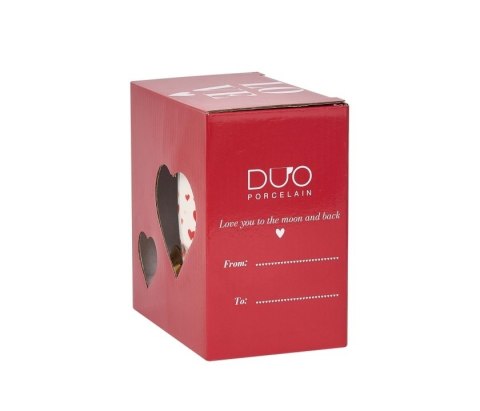 DUO KUBEK Z MET.ZAPARZACZEM SERCE JEŻ K.5144