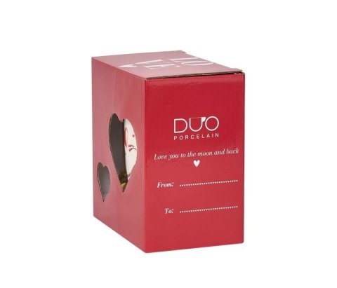 DUO KUBEK Z MET.ZAPARZACZEM SERCE ROWER K.4994