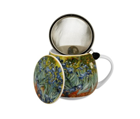 DUO KUBEK ZAPARZACZ BARYŁKA VAN GOGH IRISES K.7690