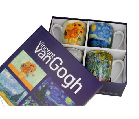 DUO ZESTAW 4 KUBKÓW CLASSIC VAN GOGH K.7324
