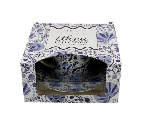 ETHNIC FILIŻANKA ZE SPOD. NARESH BLUE K.6202