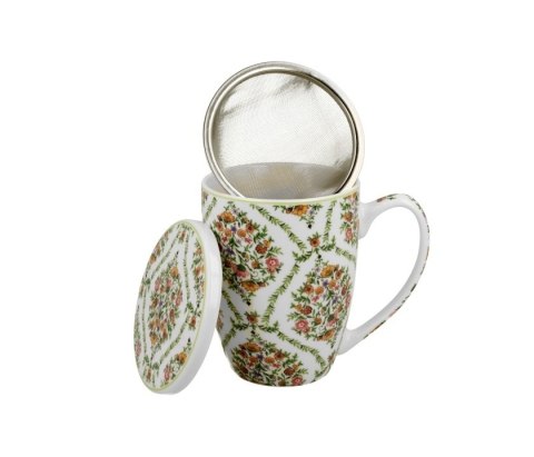 ETHNIC KUBEK Z ZAPARZACZEM FIORI K.6462