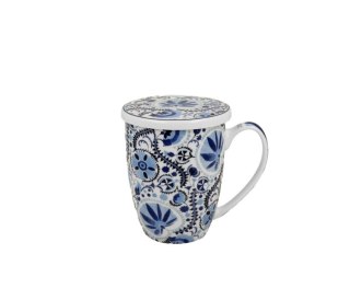 ETHNIC KUBEK Z ZAPARZACZEM NARESH BLUE K.6189