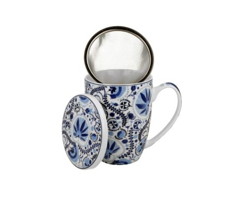 ETHNIC KUBEK Z ZAPARZACZEM NARESH BLUE K.6189