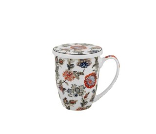 ETHNIC KUBEK Z ZAPARZACZEM SAHAT WHITE K.6066