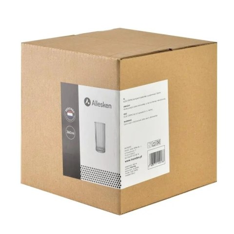 MX HTIA9186 ELISE STRIPES ZESTAW 4 SZKLANEK 360ML