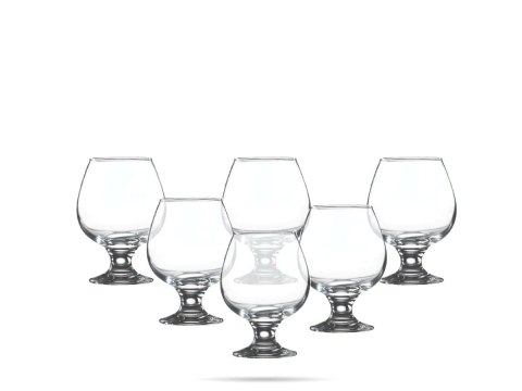 MISKET MIS568F KPL.6 KIELISZKÓW 390CC BRANDY 5553