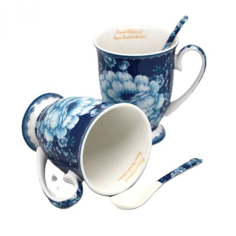 PIP W23BL10-03955 KPL 2 KUBKÓW BLUE ROSE