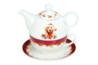 T. CR5-S1 CZAJNIK Z FILIŻANKĄ TEA FOR ONE ŚWIĘTA