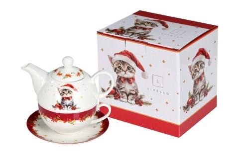 T. CR5-S2 CZAJNIK Z FILIŻANKĄ TEA FOR ONE ŚWIĘTA